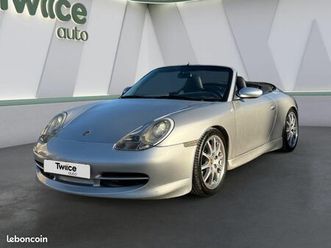 porsche 911 3.4i type 996 cabriolet carrera - autobloquant - sièges sport - hardtop