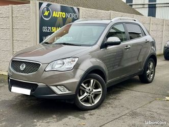 ssangyong korando 200 e-xdi luxe 4wd ba 1er main 77000km