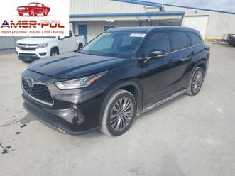 toyota highlander platinum 2022 3.5l 3.5 benzyna 295km