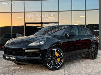 74 990 ht porsche cayenne coupe e-hybrid 4.0 v8 680 ch turbo s bva tiptronic. 2eme main. 70 000kms