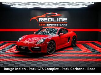 porsche cayman gts (981) - 3.4 - pdk - carbone - alcantara