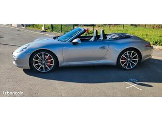 porsche 911 (991.1) carrera s cabriolet – 47300 km – pdk7 • chrono • pse