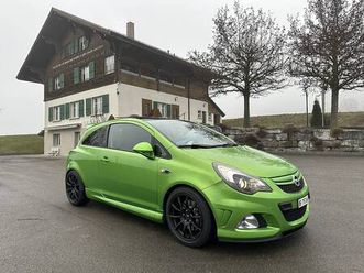 opel corsa opc nürburgring edition / 42500km! canton berne - tutti.ch
