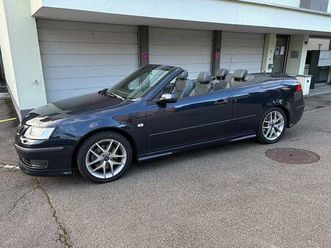saab 9-3-2.0 t aero cabrio, sehr gepflegt, echtes traumauto canton zurich - tutti.ch