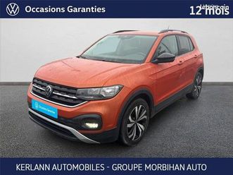 volkswagen t-cross 1.0 tsi 110 ch bvm6 lounge start/stop life tech