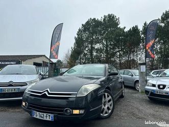 citroën c6 2.7 hdi fap v6 24v 208cv boîte auto