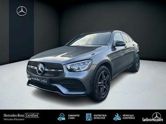 mercedes glc coupé 220 d 4matic amg line full led apple carpla