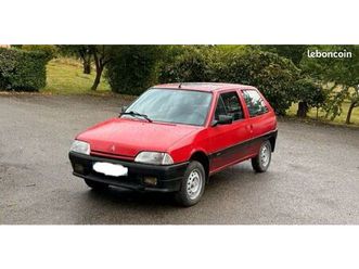 citroën ax 4x4 piste rouge