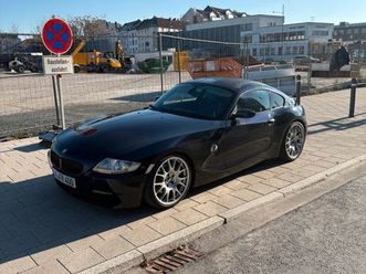 bmw z4 coupé 3.0si – monaco blue – intérieur m cuir/tissu montego blue – boîte manuelle