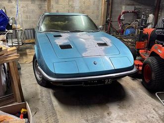 vraie maserati indy 4900 origine francaise v8 4.9 complète et en règle à restaurer