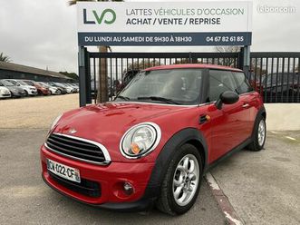 mini mini 1.6 d 90 cv hatch pack salt 60 000 km premiere main jantes alu / gps