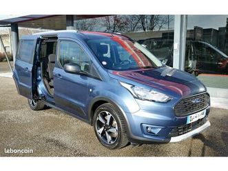 ford monospace kombi 5 places transit connect flexfuel e85 gps-attelage-2 portes latérales- sièges chauffants. reprise auto, moto et camping-car possible