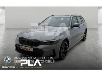 bmw serie 3 330e xdrive hybride pack m facelift + top + hud + ja 19 + acc + att remorque