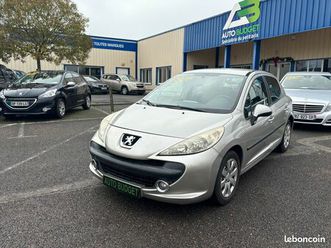 peugeot 207 1,4 vti 95 chx trendy clim,retro elec,ct ok,kit distri+pompe a eau neuf,garantie 3 mois