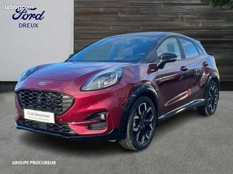 ford puma 1.0 flexifuel 125ch s&s mhev st-line x vivid ruby edition