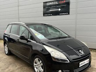 peugeot 5008 1.6 hdi-toit panoramique-bva-house de sieges-4 injecteur neuf/4 pneus neuf-sur rdv◊