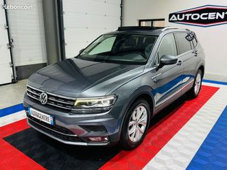 vw tiguan allspace 2.0 tdi 150 ch dsg7 carat exclusive 7 places boite auto / cockpit / carplay / camera / garantie