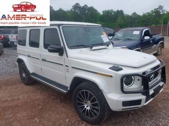mercedes-benz klasa g 550 4matic 2020 4.0l 4.0 benzyna 416km