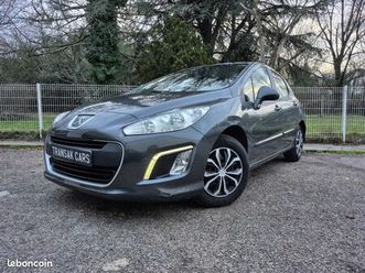 peugeot 308 1.4 vti 98ch chaine de distribution/gps/bluetooth/radar ar/barres et coffre de toit