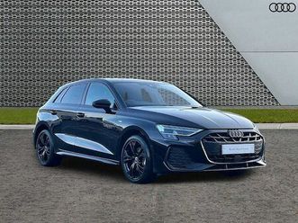 audi a3 sportback tfsi e black edition 40 e s tronic