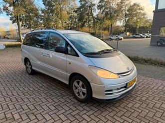 toyota previa 2.4 vvt-i linea sol aut 2003 grijs nap — toyota — marktplaats