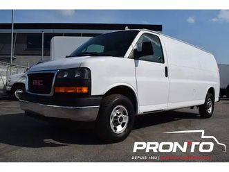2018 gmc savana cargo van 2500 ** allonger ** v6 4.3l ** séparat