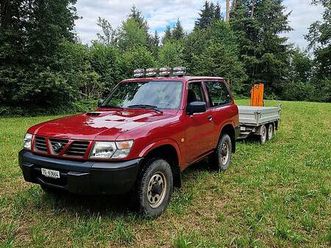 nissan patrol mit anhänger mit kran canton thurgovie - tutti.ch