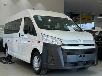 toyota hiace 2.8 d-4d turbo diesel minibus 15+1 dx automático 2026
