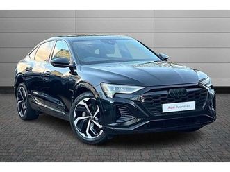 audi q8 sportback e-tron black edition 55 quattro