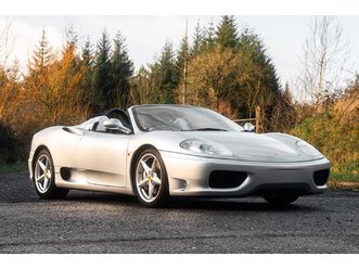 2001 ferrari 360 spider - manual
