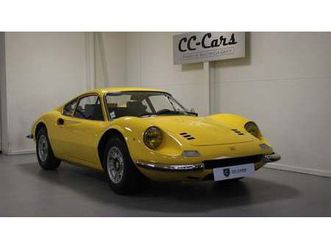 1972 ferrari dino 246 jaune manuel, 5 vitesses conduite à...
