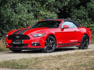 ford mustang convertible - 2.3 ecoboost | 1e eig. | europees | clima | cruise | navi | stoelventilatie | leder | pdc