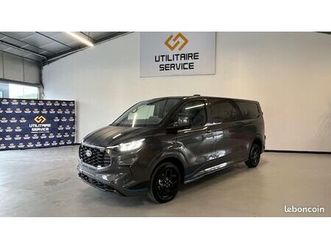 40 490 ht / ford transit custom sport 320 l2h1 2.0 ecoblue 170 cv bva gris magnetic / neuf / tva recuperable