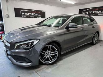 mercedes cla 180 d break pack amg, cuir, led, garantie 1 an