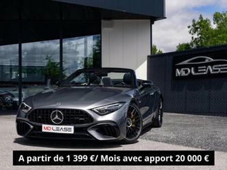 mercedes sl classe amg mercedes-amg 63 4matic+ - leasing 1 399 euros/ mois
