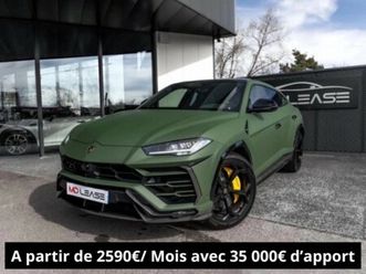 lamborghini urus 4.0 v8 650 ch bva8 - leasing 1 990 euros/ mois graphite capsule