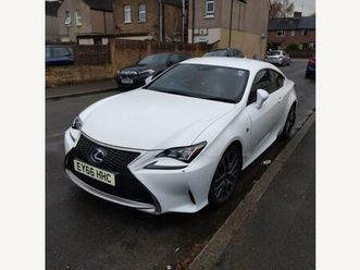2.5 300h f sport coupe 2dr petrol hybrid cvt euro 6 (start/stop) (223 ps)