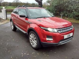 2014 land rover range rover evoque 2.2td pure tech (190bhp) 4x4 coupe 3d
