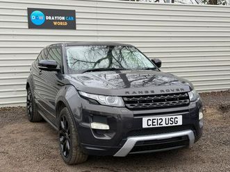 2012 land rover range rover evoque 2.2td dynamic lux coupe 3d