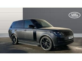 2021 land rover range rover 2.0 p400e westminster black