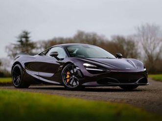 2019 mclaren 720s 4.0 (720bhp) coupe dct