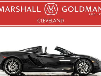 2013 mclaren mp4-12c spider -low miles, super lightweight wheels, stealth pack
