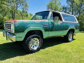 1974 dodge ramcharger 4x4