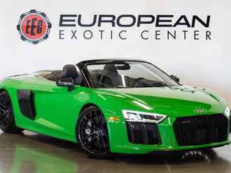 2018 audi r8 v10 plus