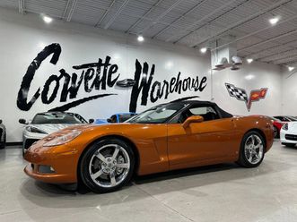 2008 chevrolet corvette conv 3lt, z51, nav, npp, chromes, auto, black top!