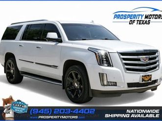 2016 cadillac escalade esv luxury sport utility 4d