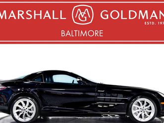 2006 mercedes-benz slr mclaren mclaren -465 original miles, collector grade