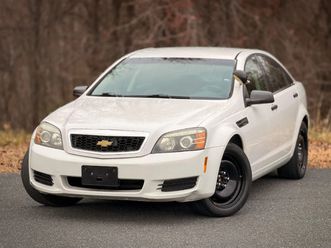 2013 chevrolet caprice no reserve 16k miles chevrolet caprice police