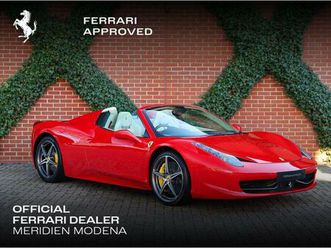 4.5 spider f1 dct euro 5 2dr