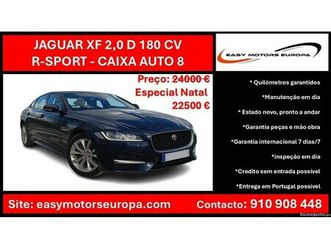 jaguar xf 20d aut. r-sport julho/18